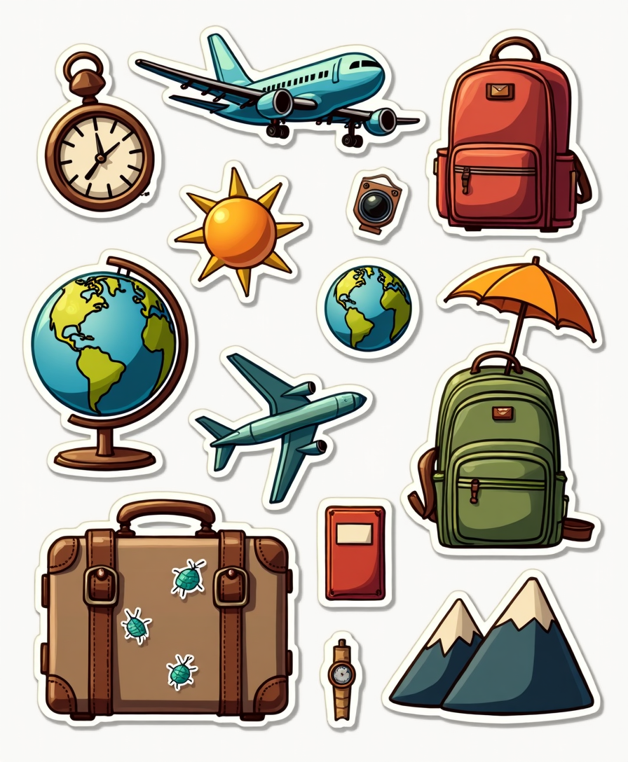 My Hobby World - Sticker Sheet v28